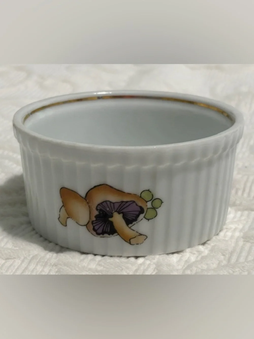 Louis Lourioux  France Set of 4 Ramekins, Vegetables